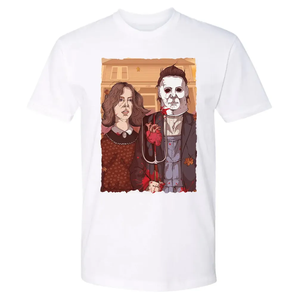 Halloween Gothic Premium Unisex T-shirt - 4