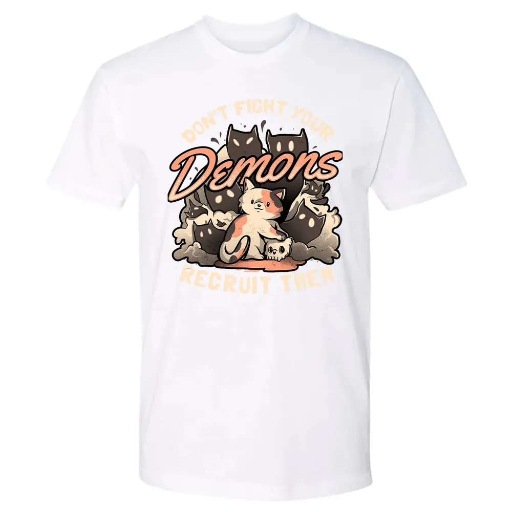 Don't Fight Your Demons Premium Unisex T-shirt - 4