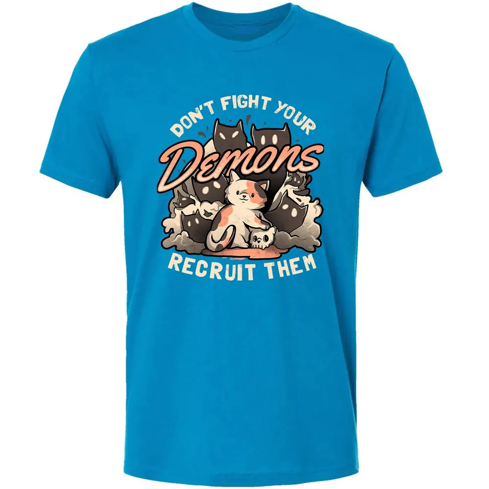 Don't Fight Your Demons Premium Unisex T-shirt - 15