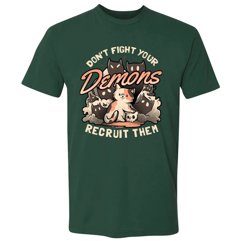 Don't Fight Your Demons Premium Unisex T-shirt - 12