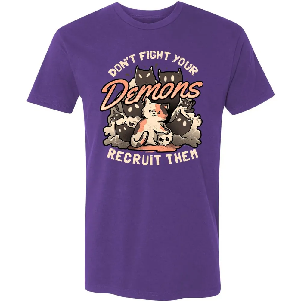 Don't Fight Your Demons Premium Unisex T-shirt - 7