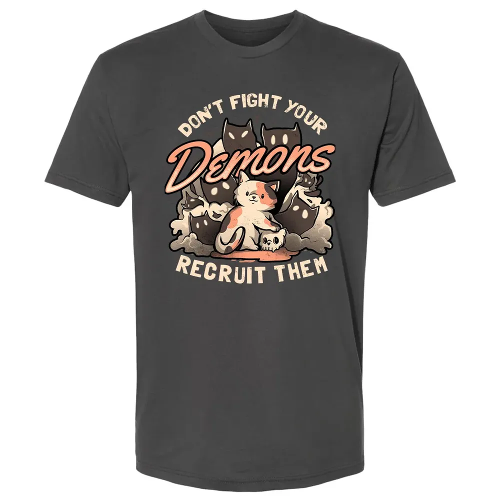Don't Fight Your Demons Premium Unisex T-shirt - 8