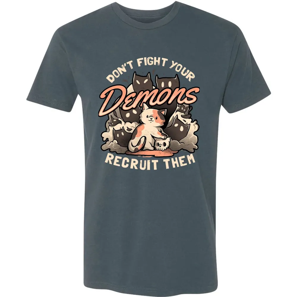 Don't Fight Your Demons Premium Unisex T-shirt - 14