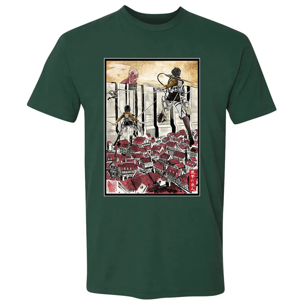 Defending the Wall Premium Unisex T-shirt - 12