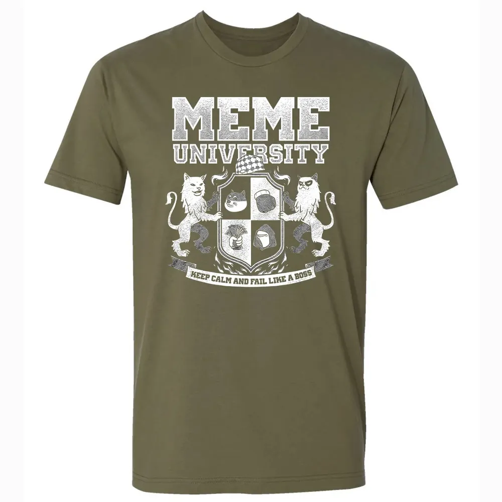 Meme University Premium Unisex T-shirt - 5