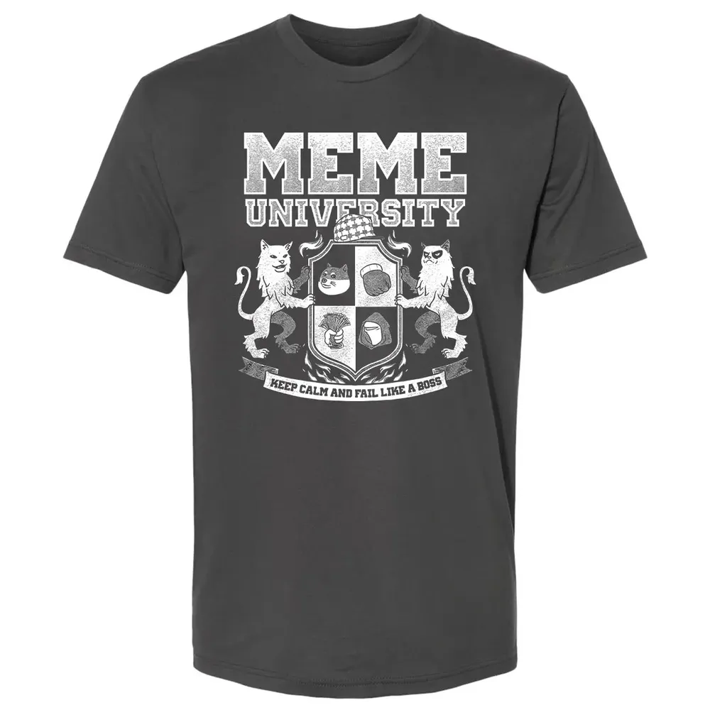 Meme University Premium Unisex T-shirt - 8