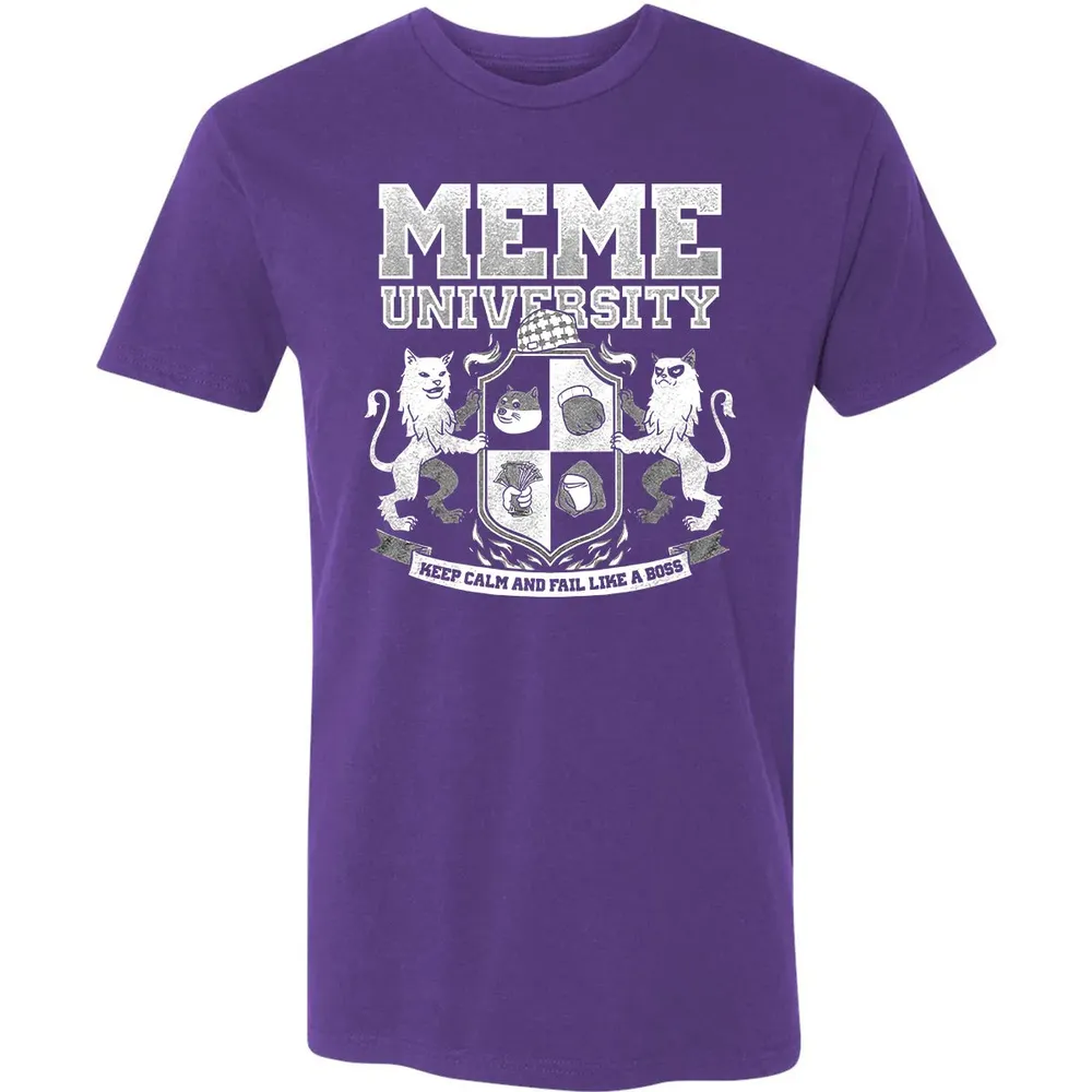 Meme University Premium Unisex T-shirt - 7
