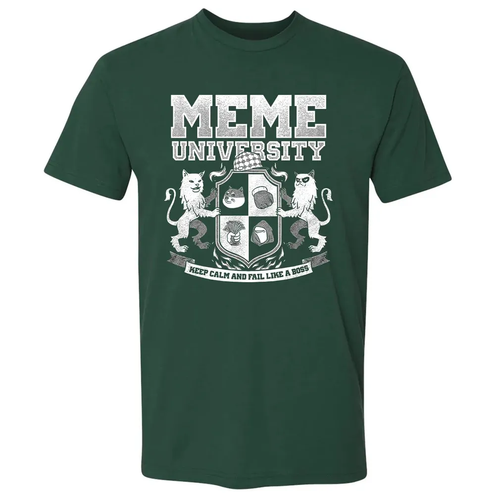 Meme University Premium Unisex T-shirt - 12