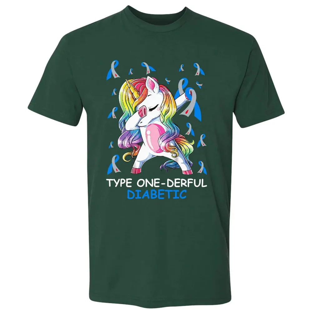 Type One-Derful Diabetic Premium Unisex T-shirt - 12