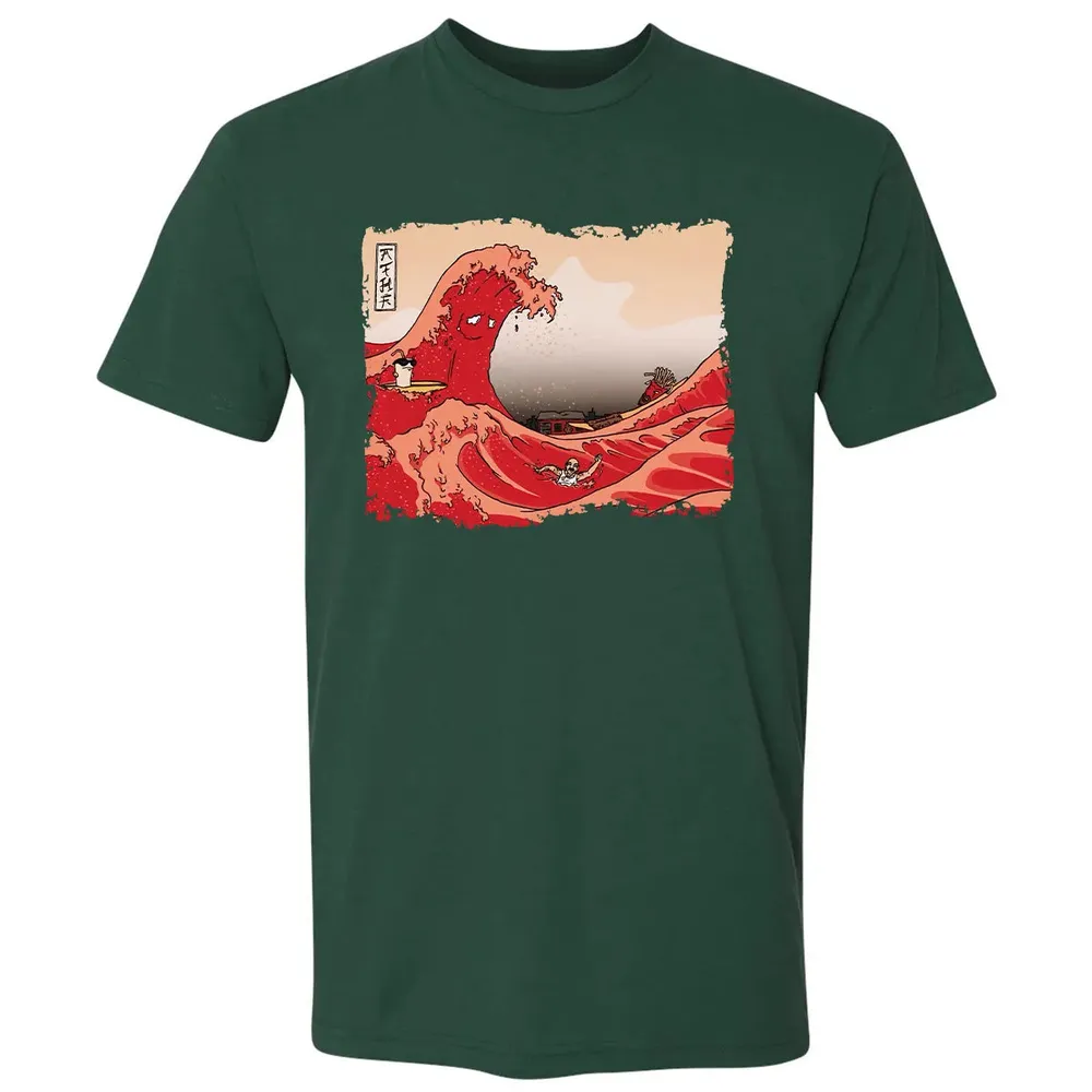 Wave Off Hunger Force Premium Unisex T-shirt - 12