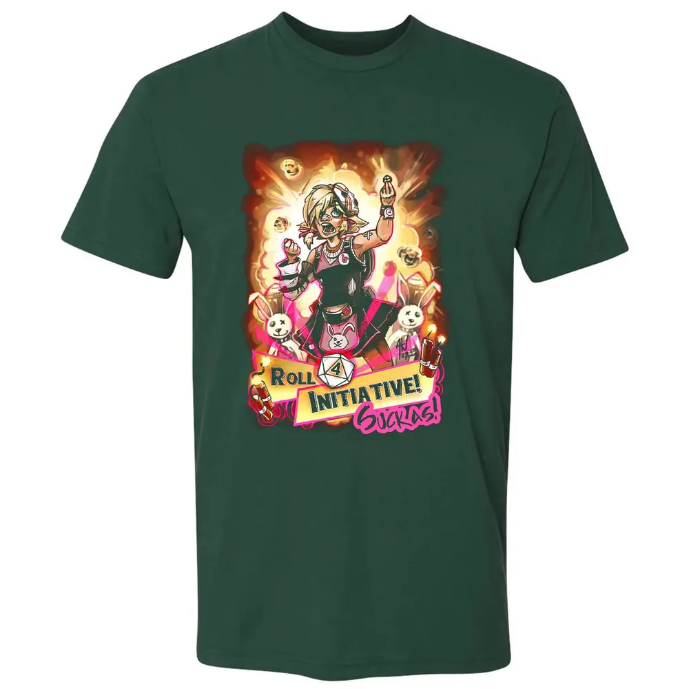 Roll 4 Initiative Premium Unisex T-shirt - 12