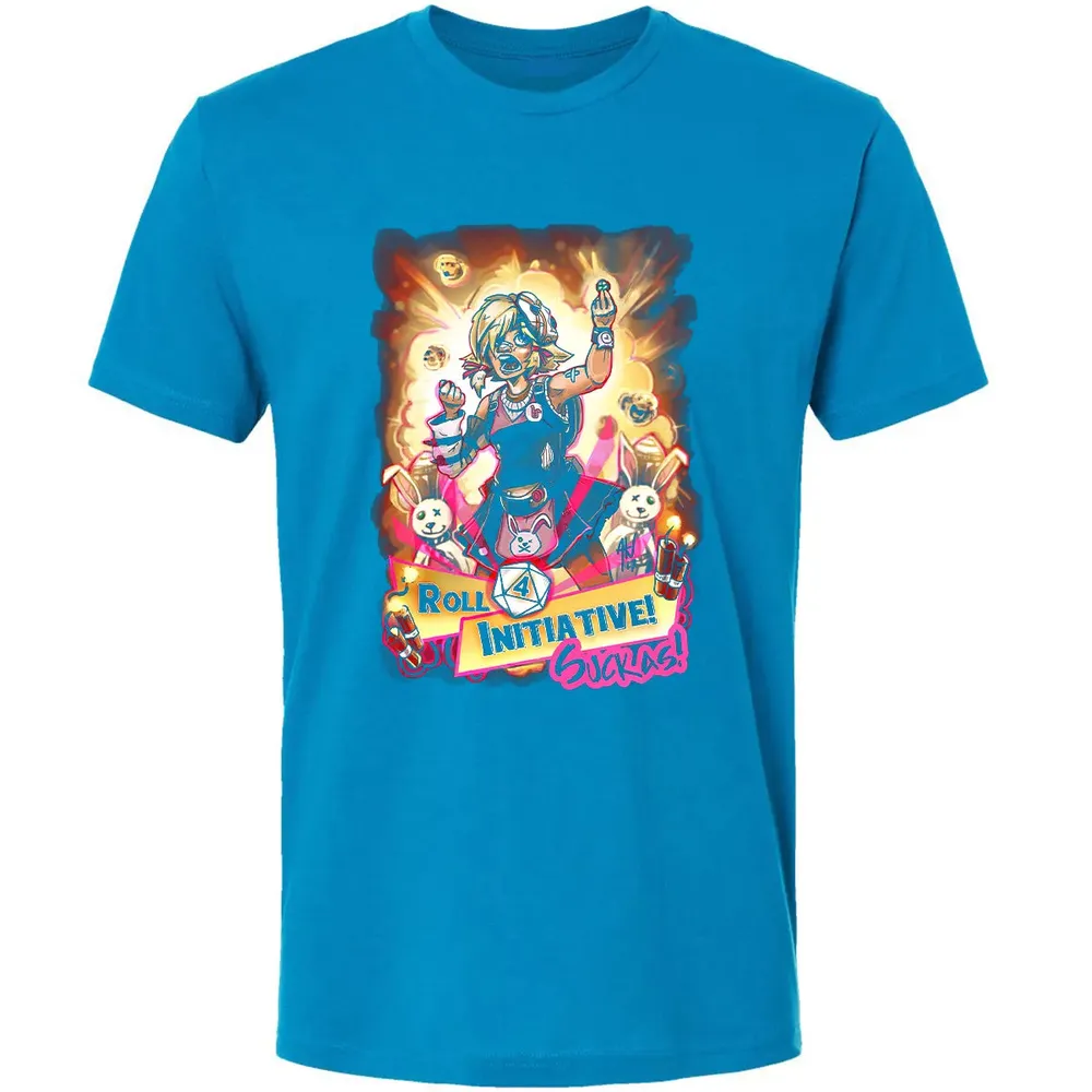Roll 4 Initiative Premium Unisex T-shirt - 15