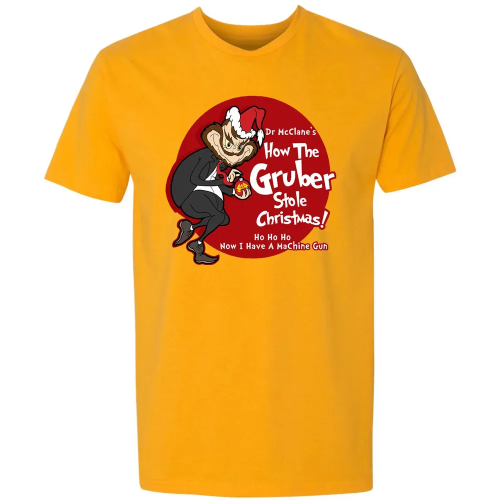 How The Gruber Stole Christmas! Premium Unisex T-shirt - 11