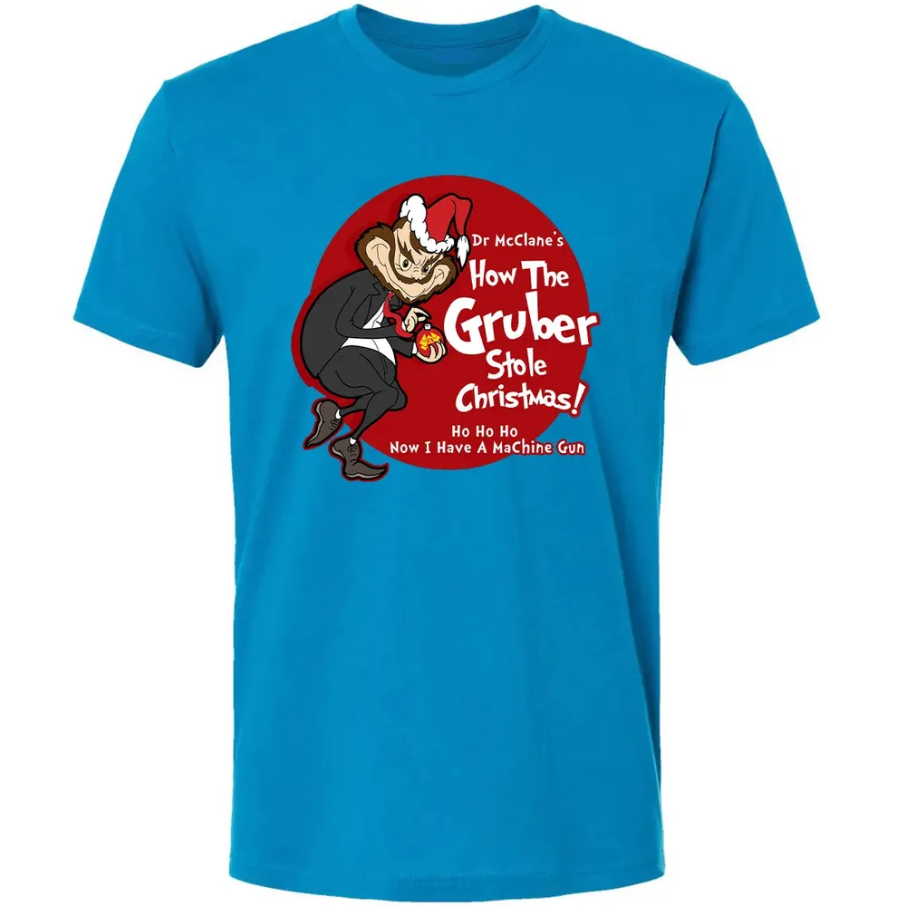 How The Gruber Stole Christmas! Premium Unisex T-shirt - 15