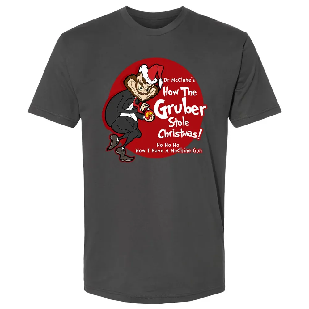 How The Gruber Stole Christmas! Premium Unisex T-shirt - 8
