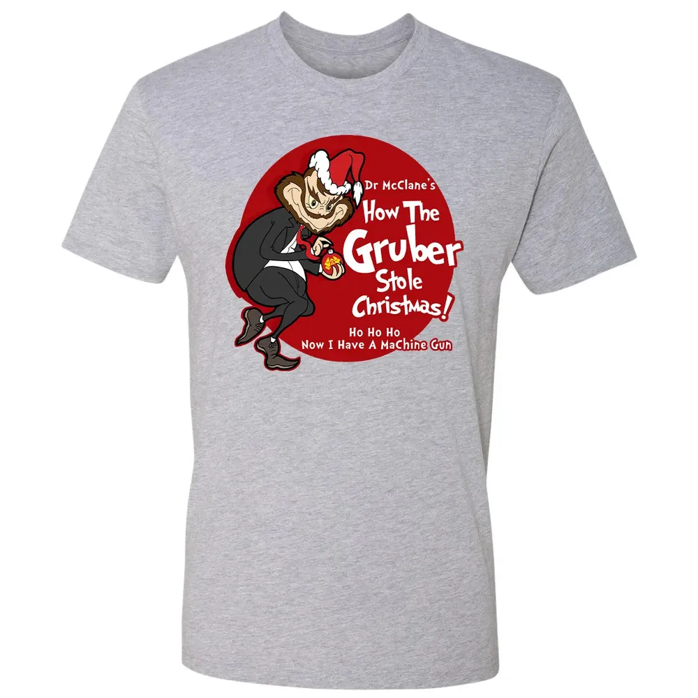 How The Gruber Stole Christmas! Premium Unisex T-shirt - 9