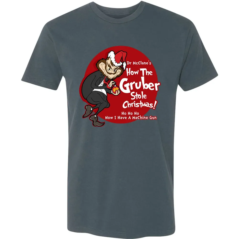 How The Gruber Stole Christmas! Premium Unisex T-shirt - 14