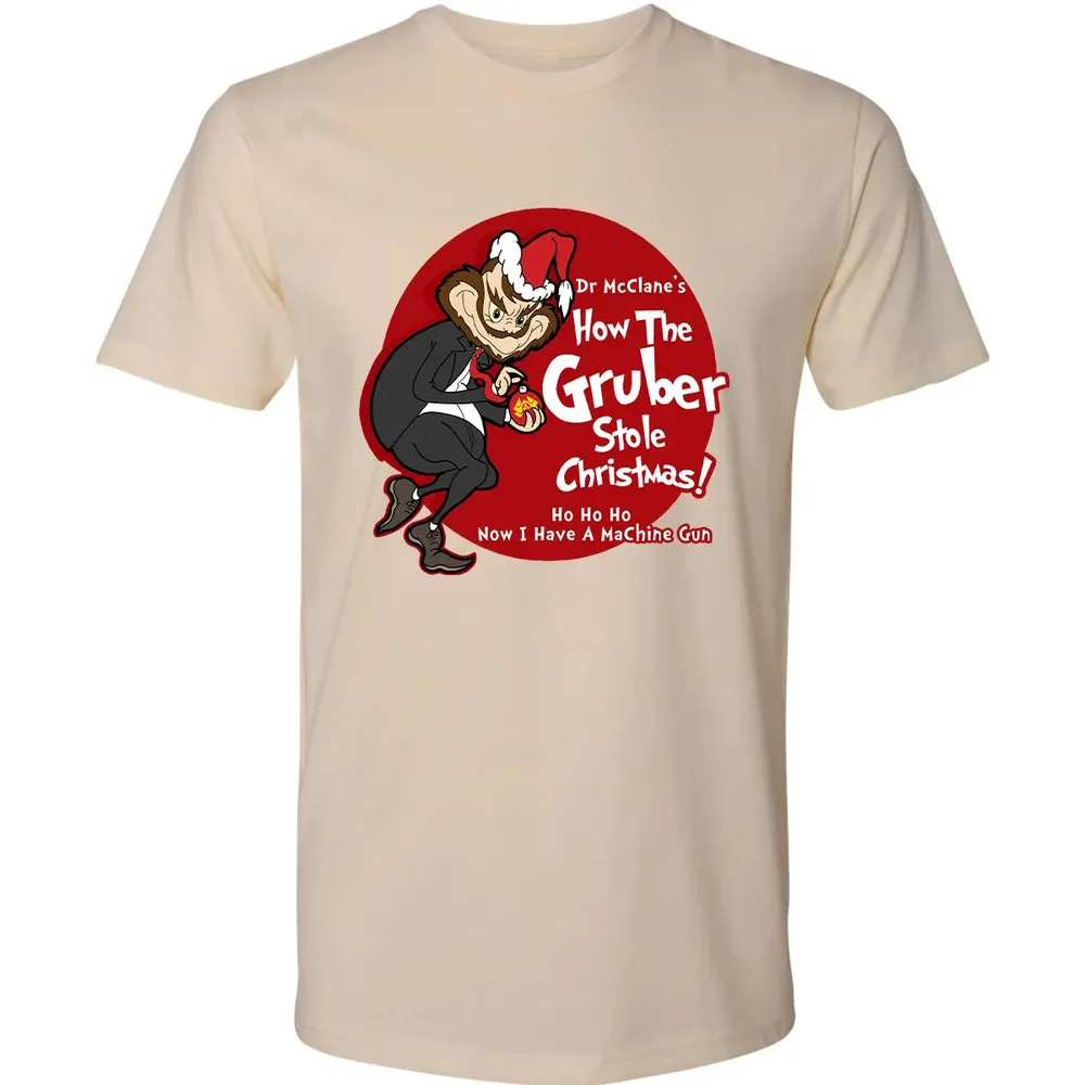 How The Gruber Stole Christmas! Premium Unisex T-shirt - 13