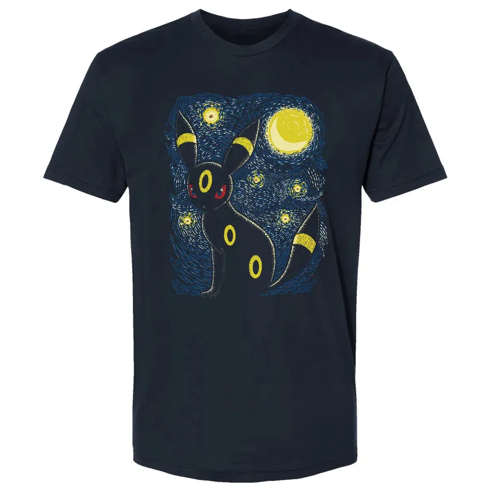 Eevee Starry Night Premium Unisex T-shirt - 2