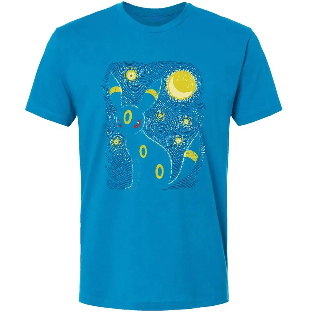 Eevee Starry Night Premium Unisex T-shirt - 15