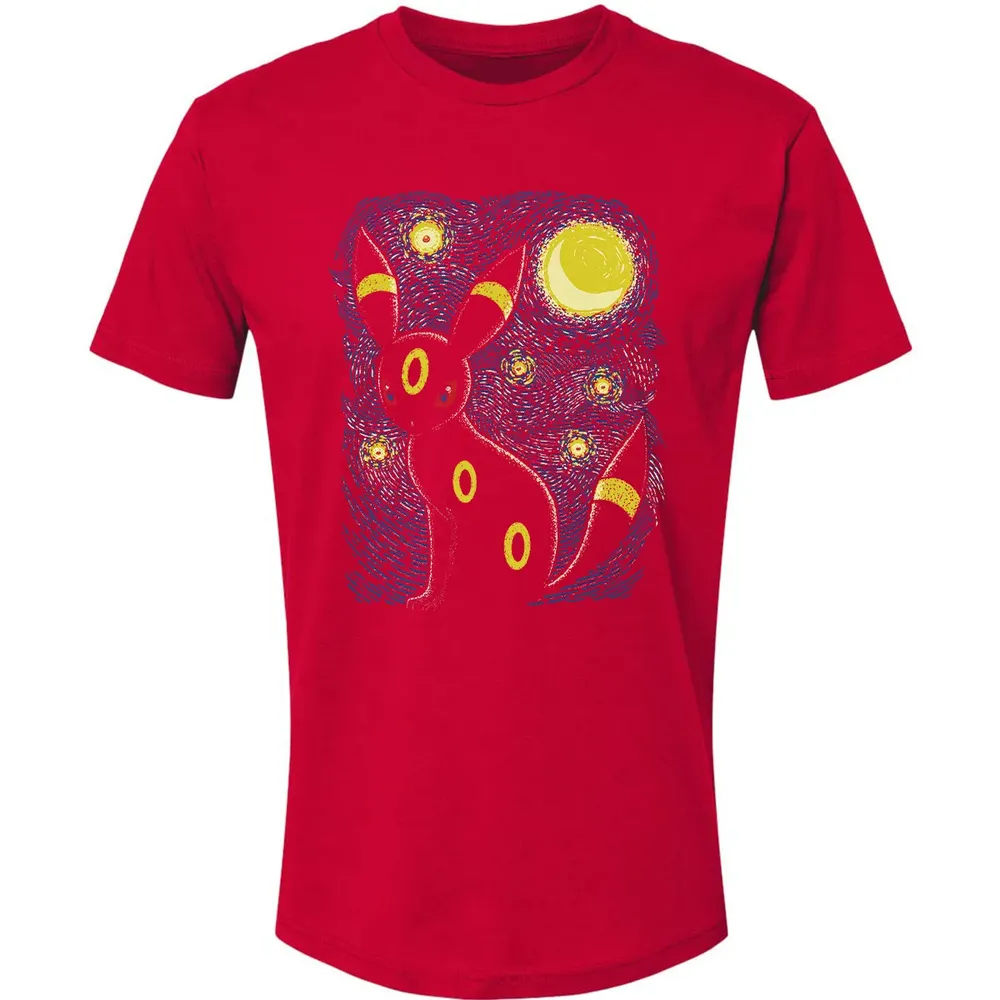 Eevee Starry Night Premium Unisex T-shirt - 6