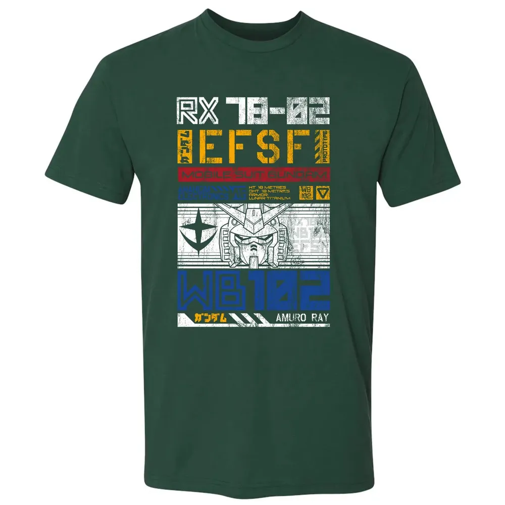 Federation Force - Mobile Suit RX 78 Premium Unisex T-shirt - 12