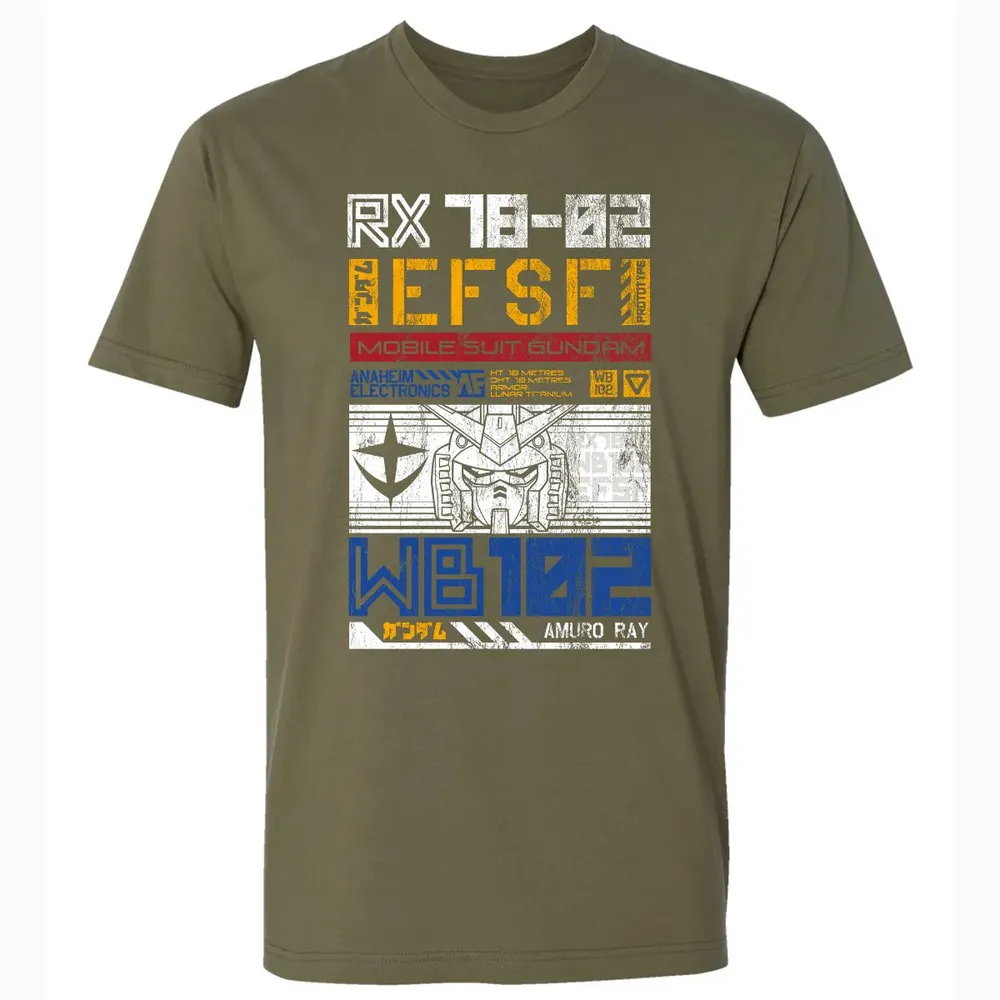 Federation Force - Mobile Suit RX 78 Premium Unisex T-shirt - 5