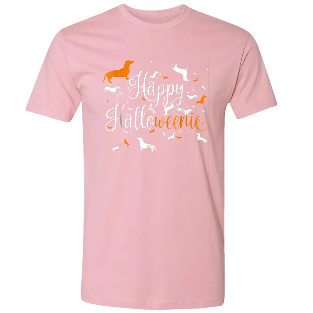 Happy Halloweenie Dachshund Premium Unisex T-shirt - 3