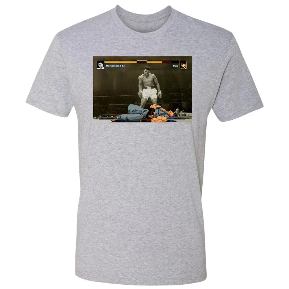 Muhammad Ali vs Ryu Premium Unisex T-shirt - 9