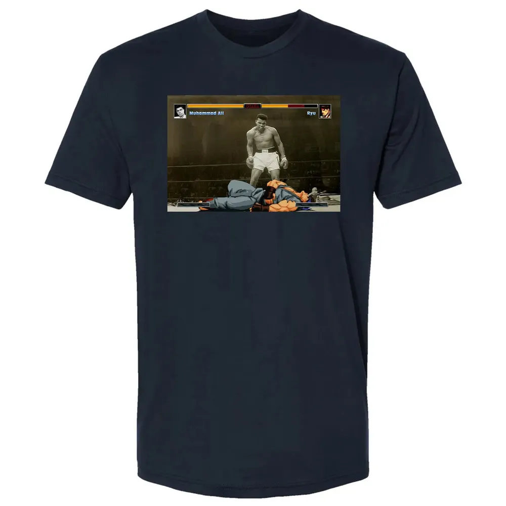 Muhammad Ali vs Ryu Premium Unisex T-shirt - 2