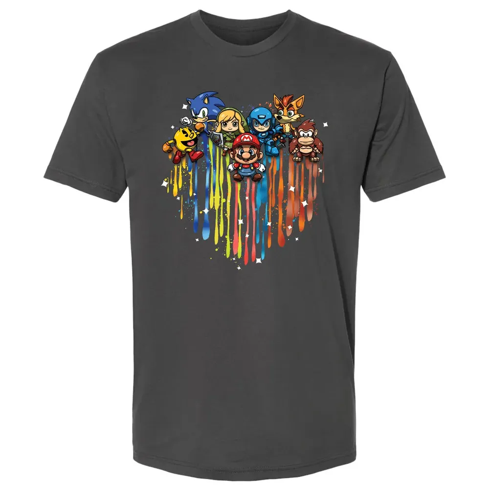 Game Heart Premium Unisex T-shirt - 8