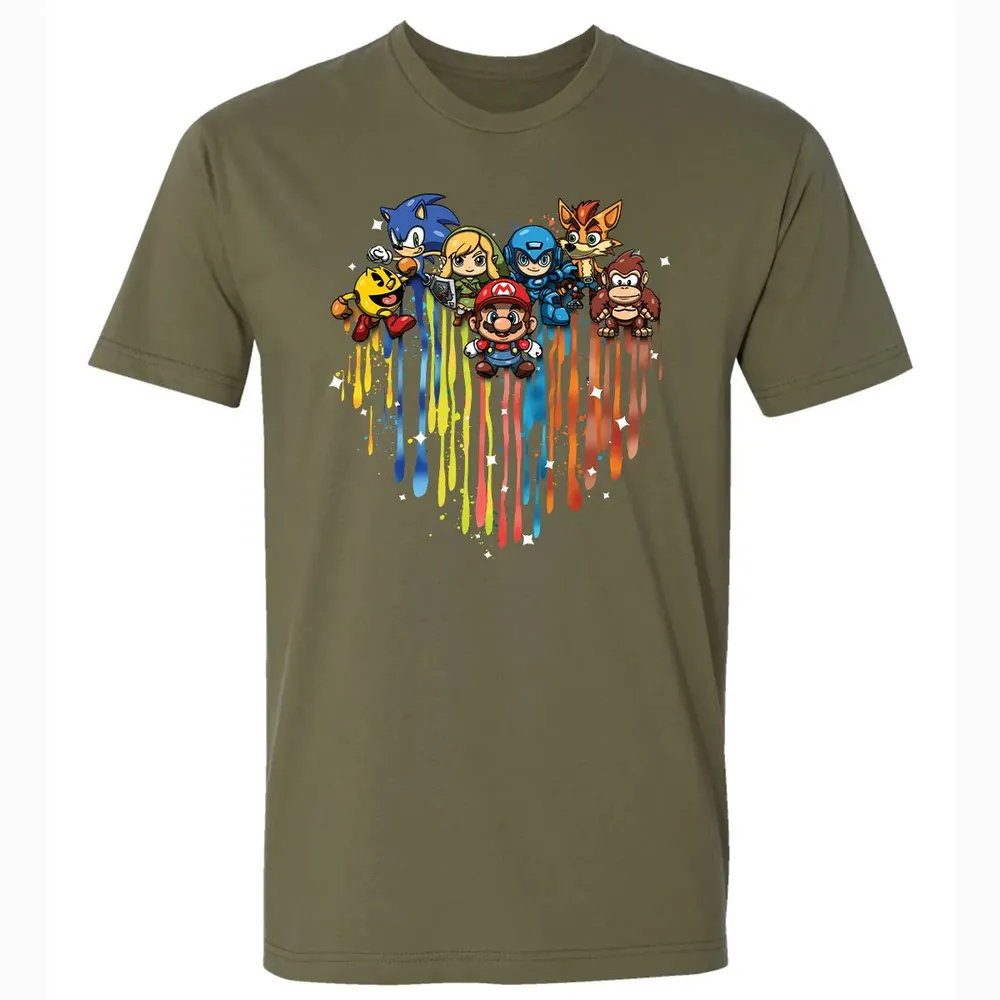 Game Heart Premium Unisex T-shirt - 5