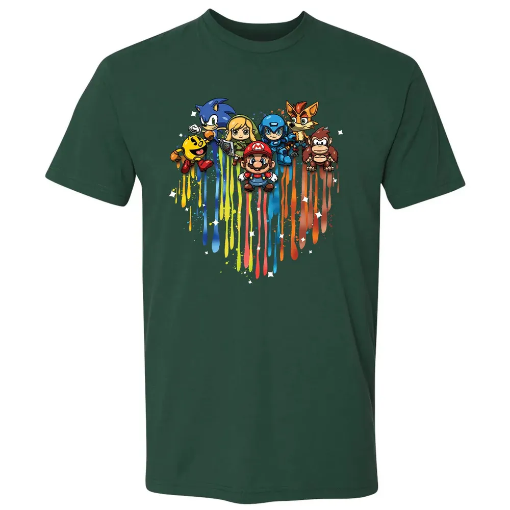 Game Heart Premium Unisex T-shirt - 12