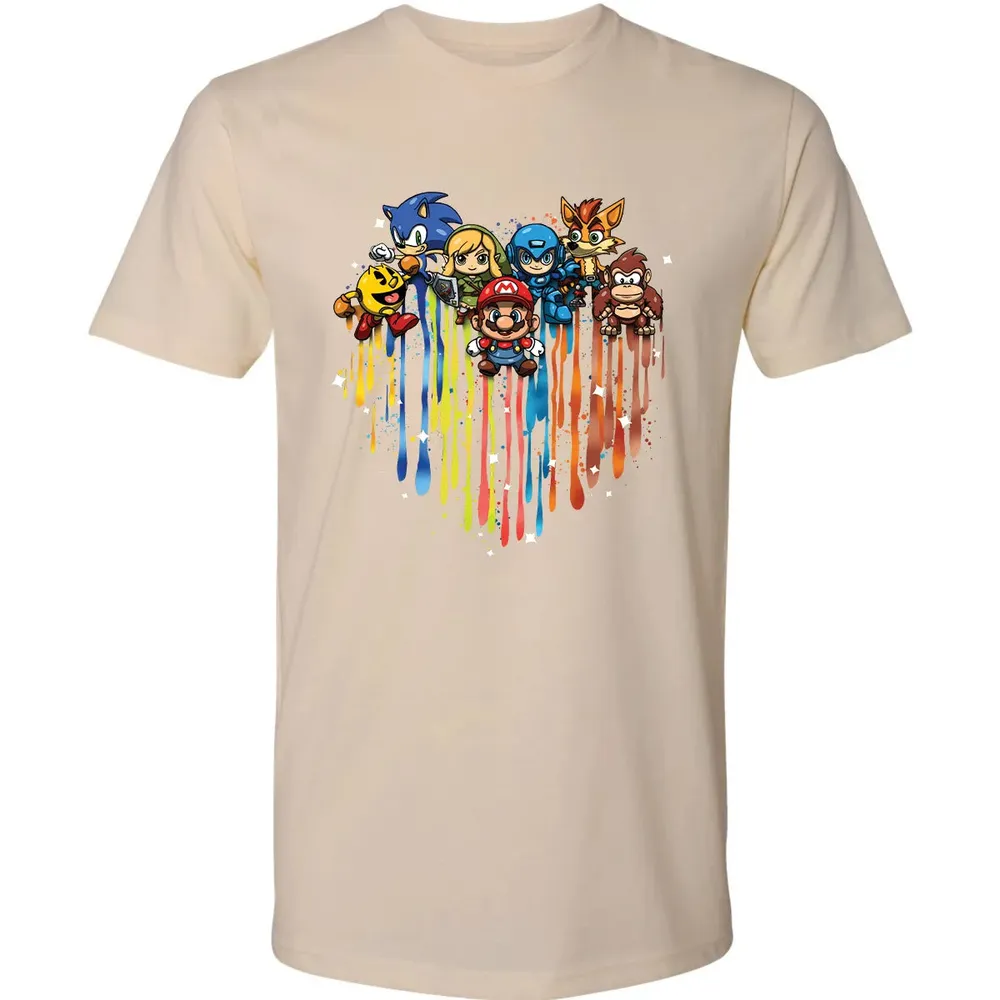 Game Heart Premium Unisex T-shirt - 13
