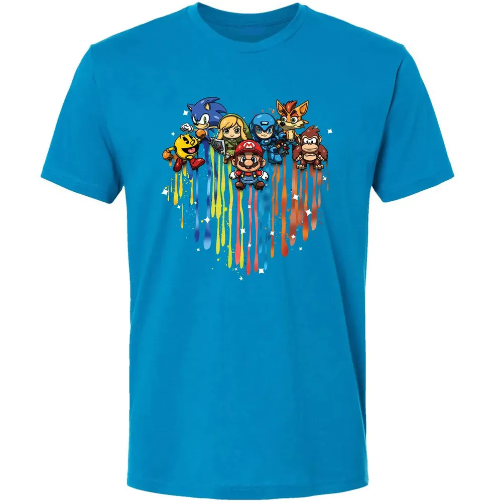 Game Heart Premium Unisex T-shirt - 15