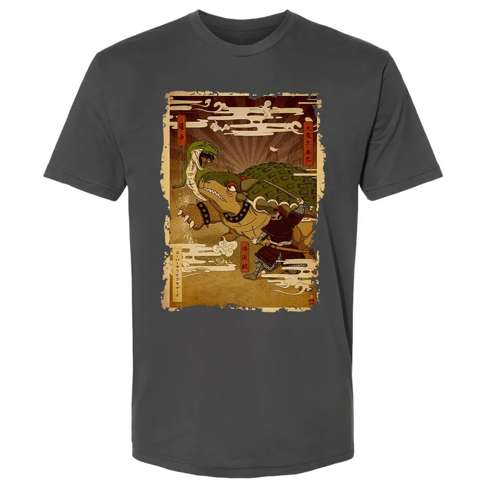 Ukiyo-e Mario Premium Unisex T-shirt - 8