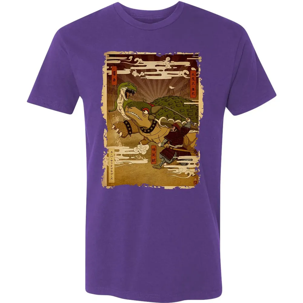 Ukiyo-e Mario Premium Unisex T-shirt - 7