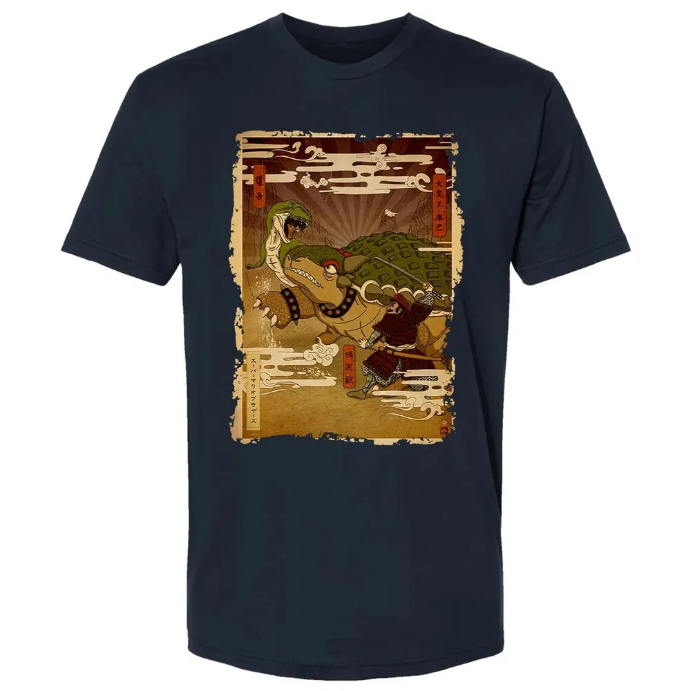Ukiyo-e Mario Premium Unisex T-shirt - 2