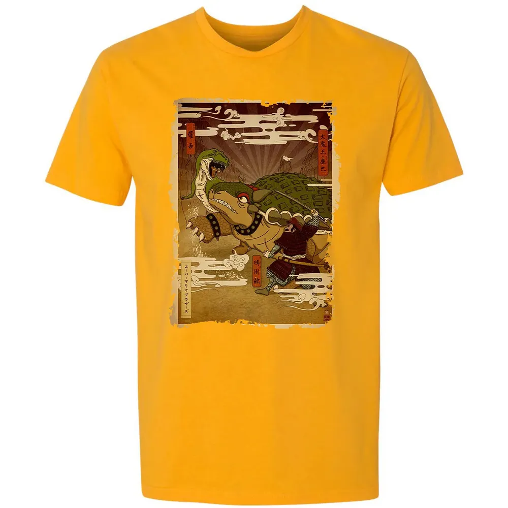 Ukiyo-e Mario Premium Unisex T-shirt - 11