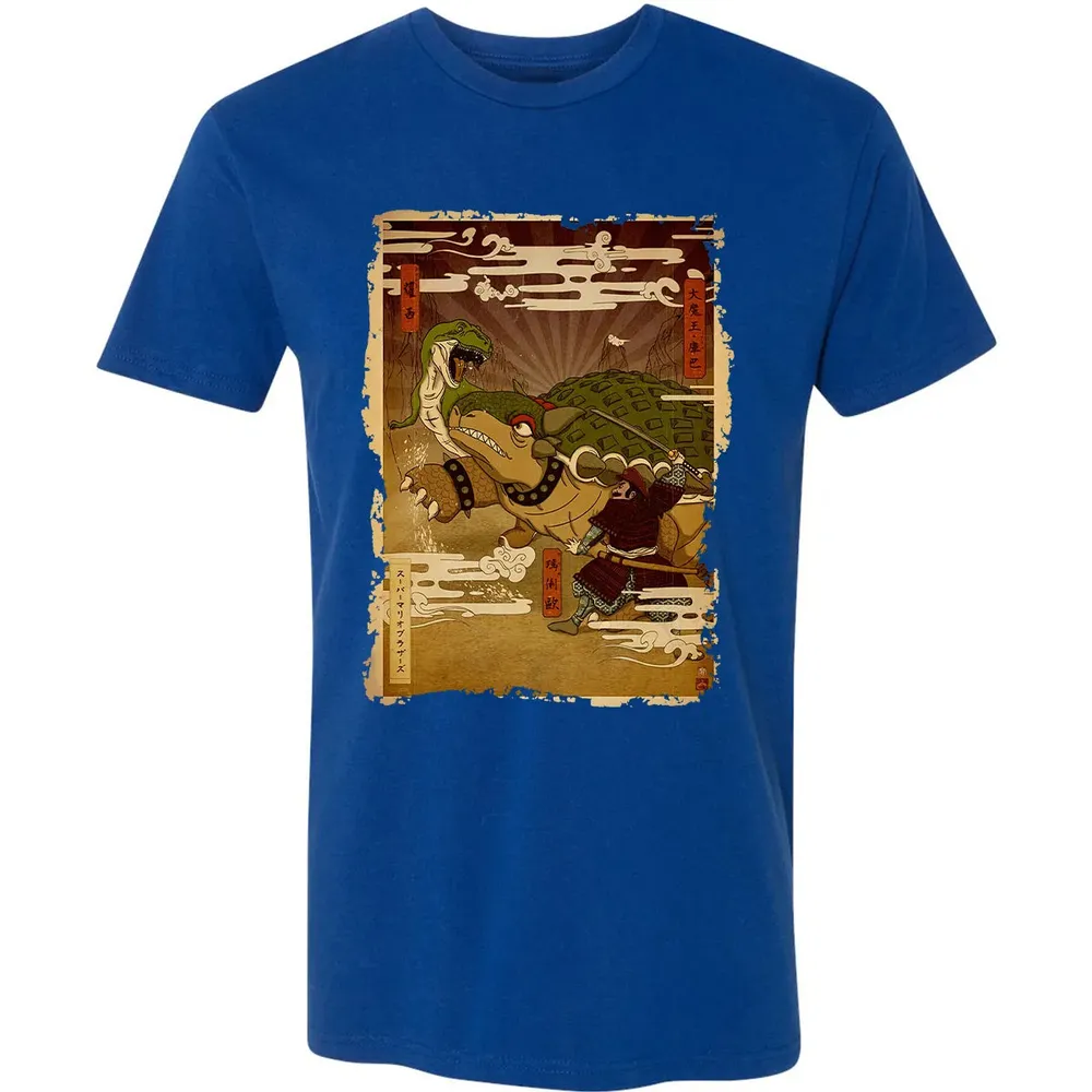 Ukiyo-e Mario Premium Unisex T-shirt - 10