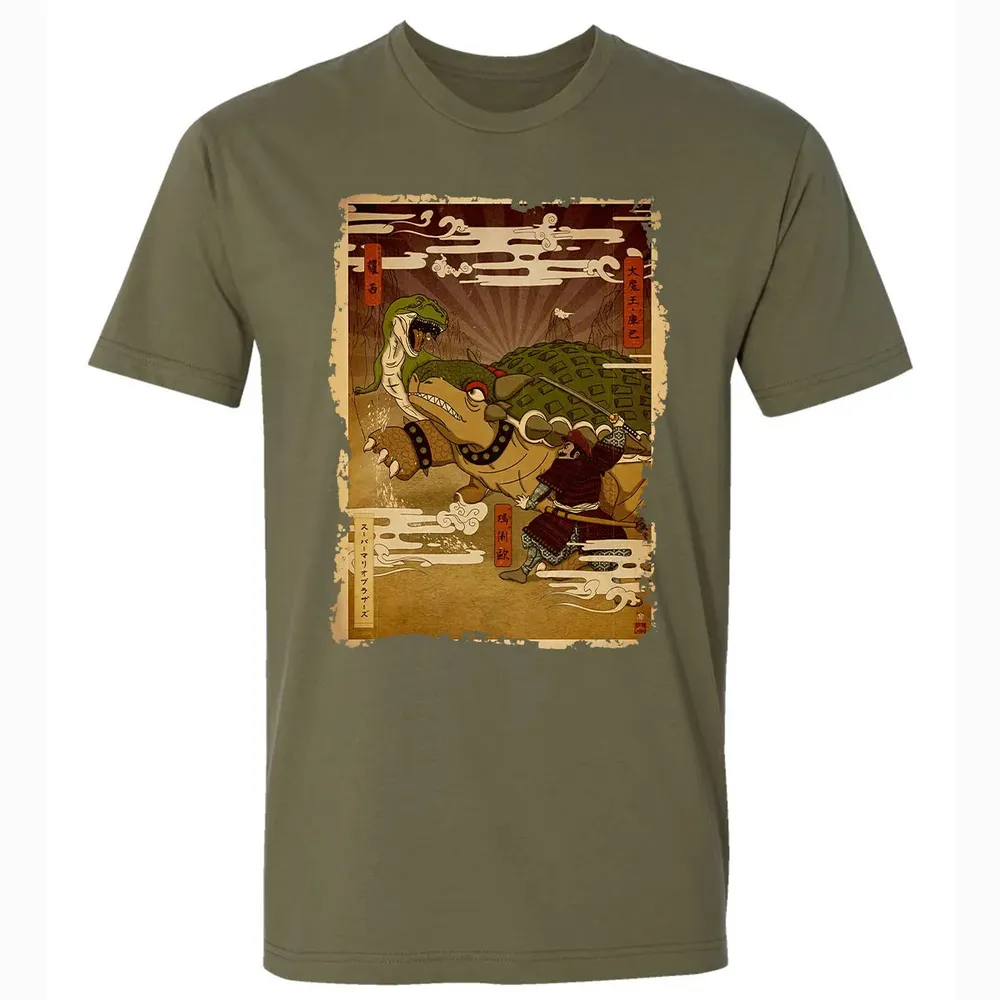 Ukiyo-e Mario Premium Unisex T-shirt - 5