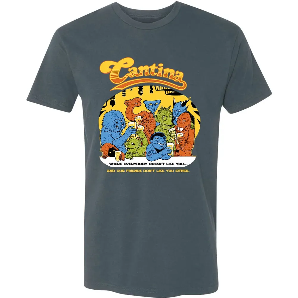 Cantina, Whereâ€¦ Premium Unisex T-shirt - 14