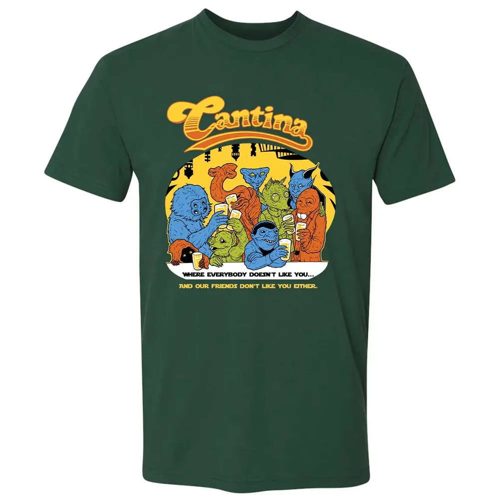 Cantina, Whereâ€¦ Premium Unisex T-shirt - 12