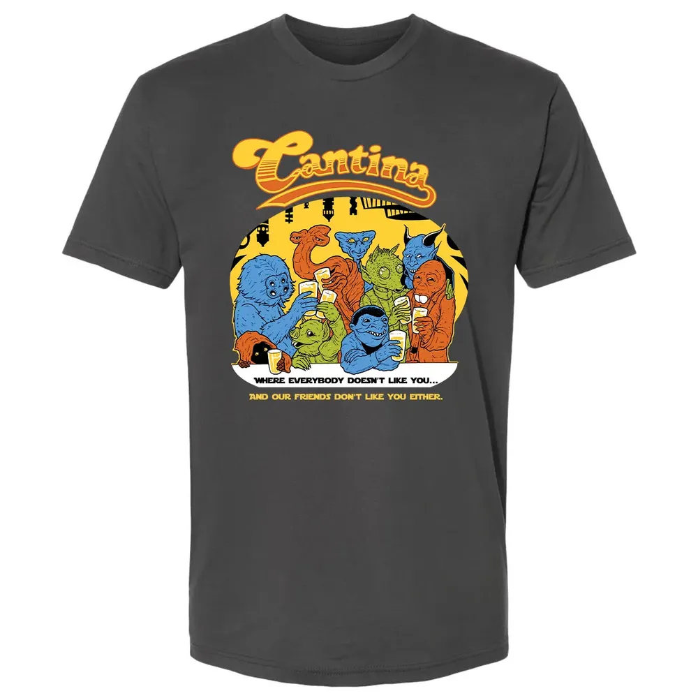 Cantina, Whereâ€¦ Premium Unisex T-shirt - 8