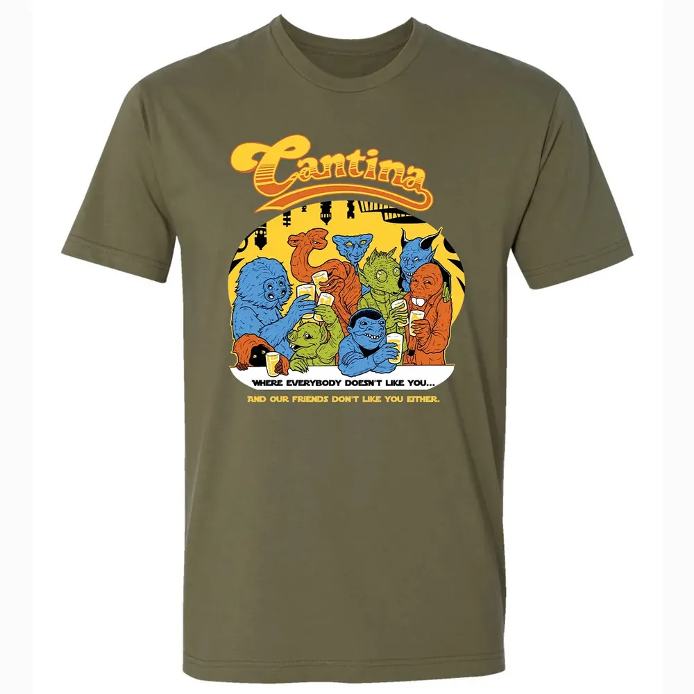 Cantina, Whereâ€¦ Premium Unisex T-shirt - 5