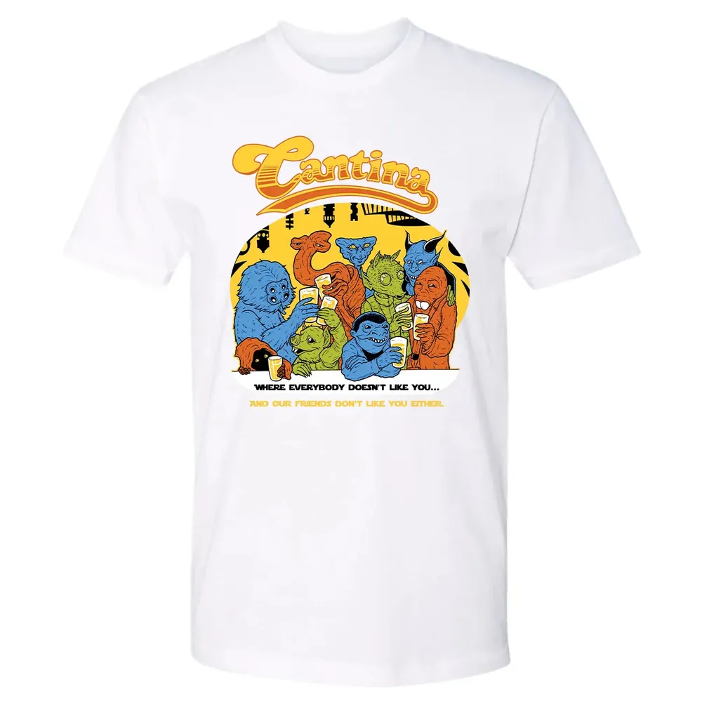Cantina, Whereâ€¦ Premium Unisex T-shirt - 4
