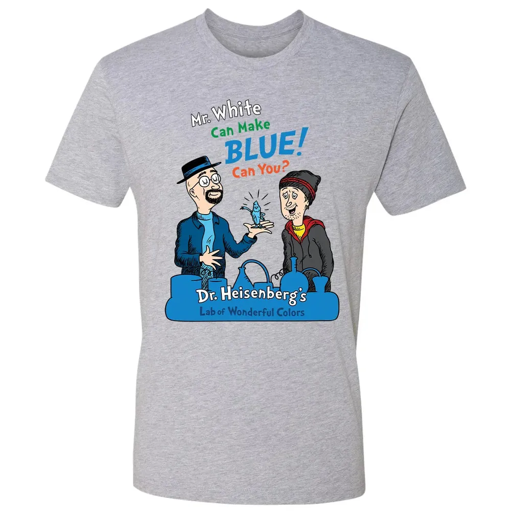 Mr.White Can Make Blue Premium Unisex T-shirt - 9