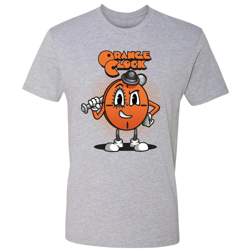 Orange Clock Premium Unisex T-shirt - 9