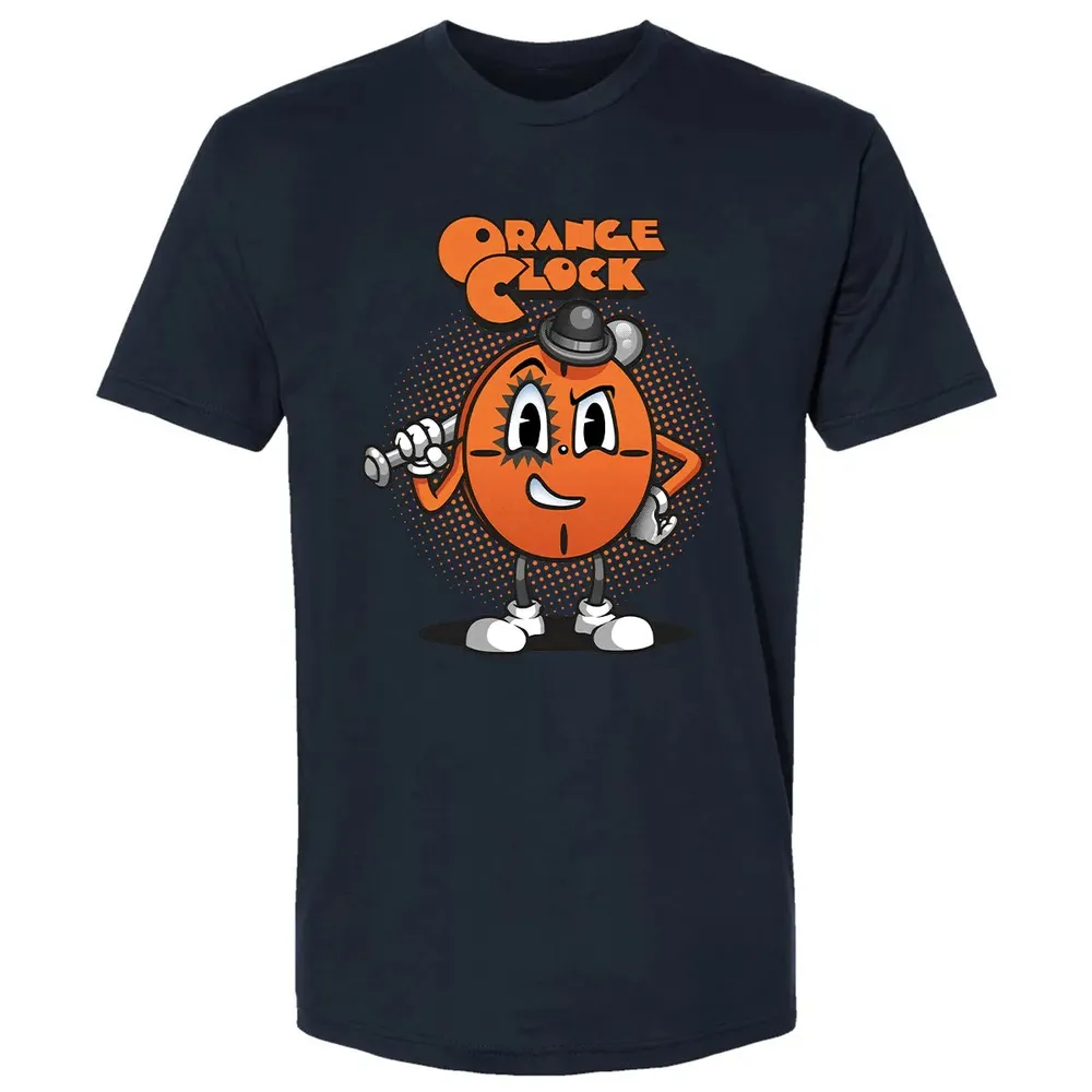 Orange Clock Premium Unisex T-shirt - 2