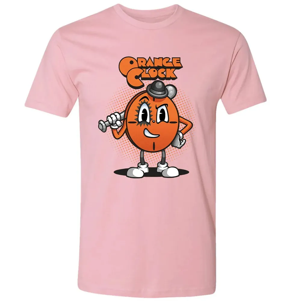 Orange Clock Premium Unisex T-shirt - 3